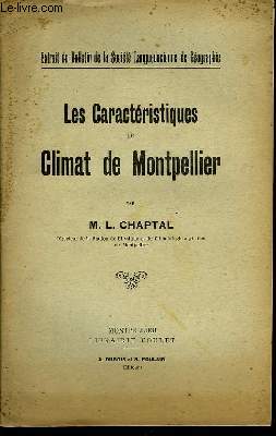 Les Caractristiques du Climat de Montpelier.