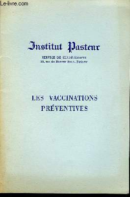 Les vaccinations prventives.