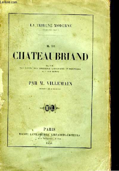 M. de Chateaubriand