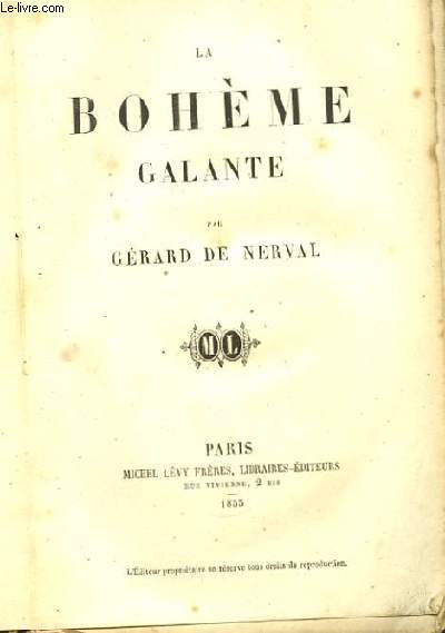 La Bohme Galante.