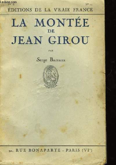 La monte de Jean Girou.