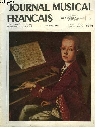 Le Journal Musical Franais N52