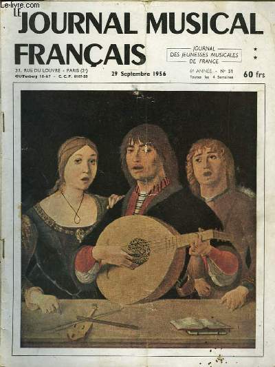 Le Journal Musical Franais N51