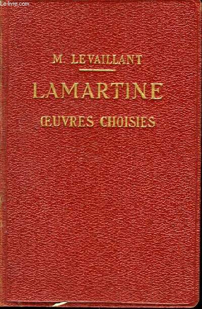 Lamartine. Oeuvres Choisies.
