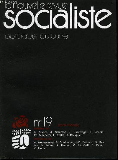 La Nouvelle Revue Socialiste N19