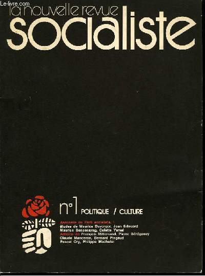 La Nouvelle Revue Socialiste N1