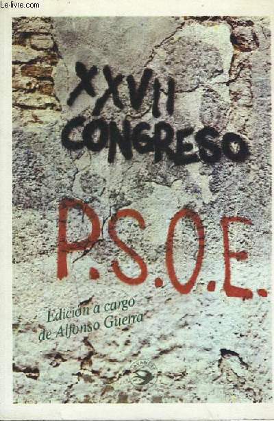 XXVII Congreso P.SO.E.
