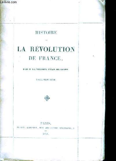 Histoire de la Rvolution de France. TOME 7