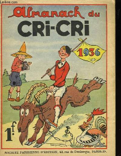 Almanach du Cri-cri 1936