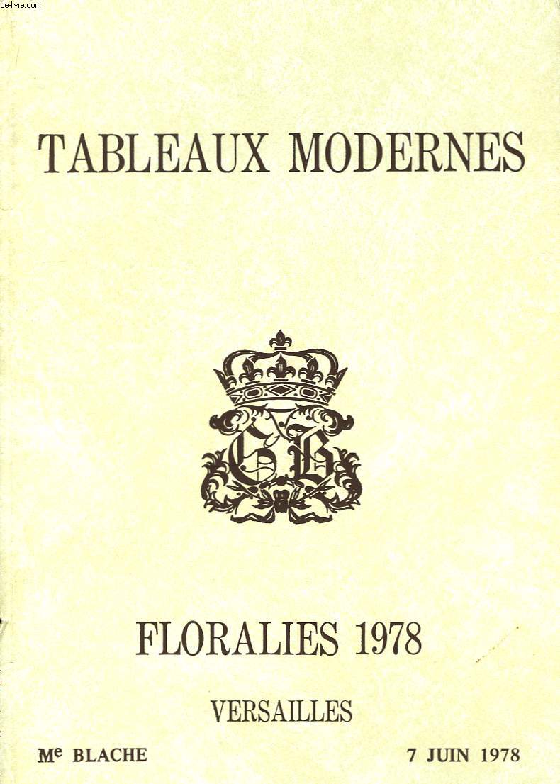 Tableaux Modernes. Floralies 1978. Versailles