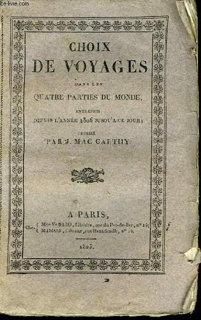 Choix de Voyages dans les Quatre Parties du Monde. TOME n12 : Voyages en Europe.