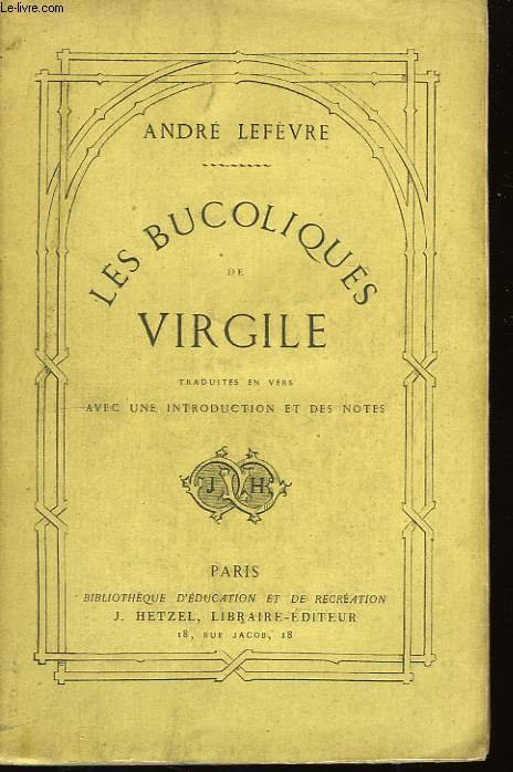 Les Buccoliques de Virgile.