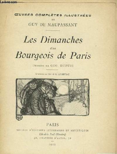 Les Dimanches d'un Bourgeois de Paris.