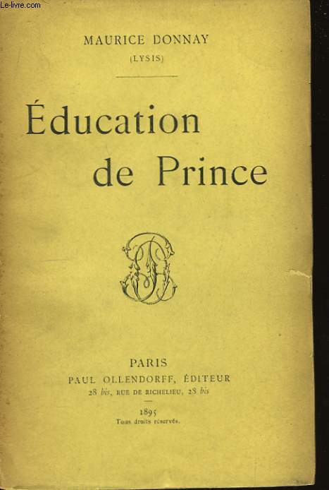 Education de Prince.