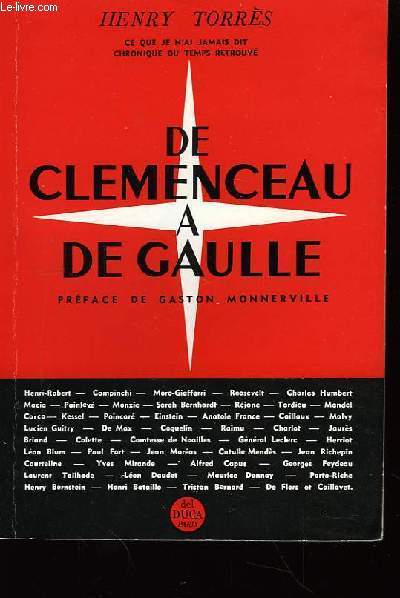 De Clmenceau  De Gaulle.