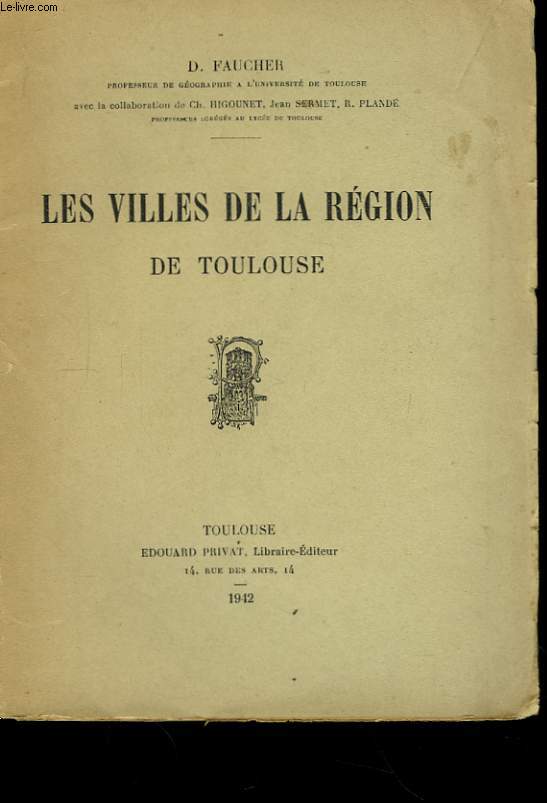 Les villes de la rgion de Toulouse.