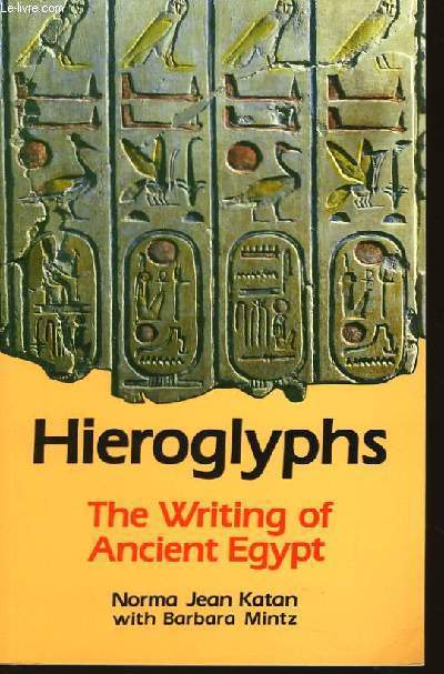 Hieroglyphs. The Ancient Egypt.