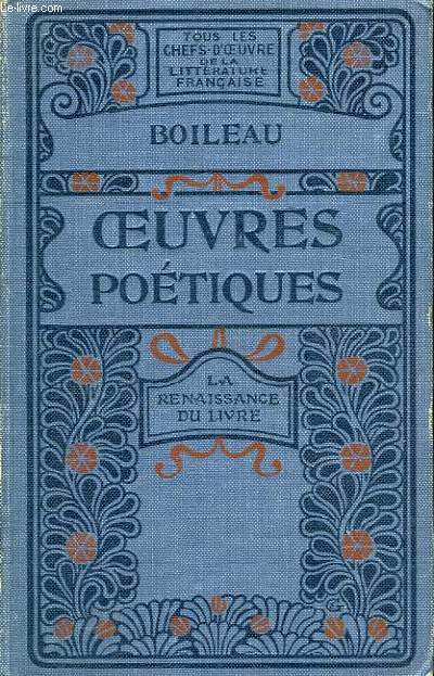 Oeuvres Potiques.