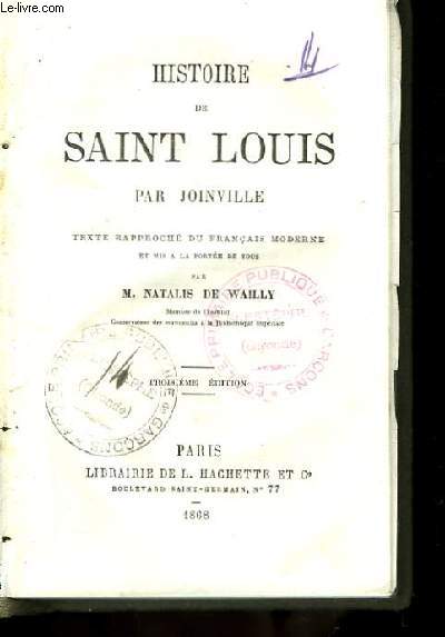 Histoire de Saint-Louis.