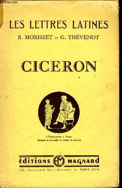 Les lettres latines. Cicron.