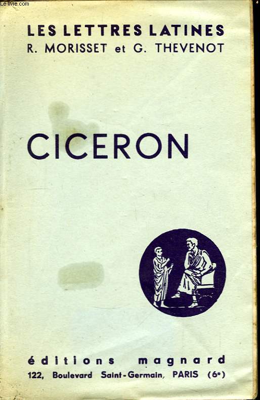 Les lettres latines. Cicron.