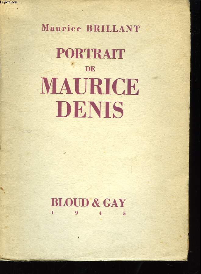 Portrait de Maurice Denis