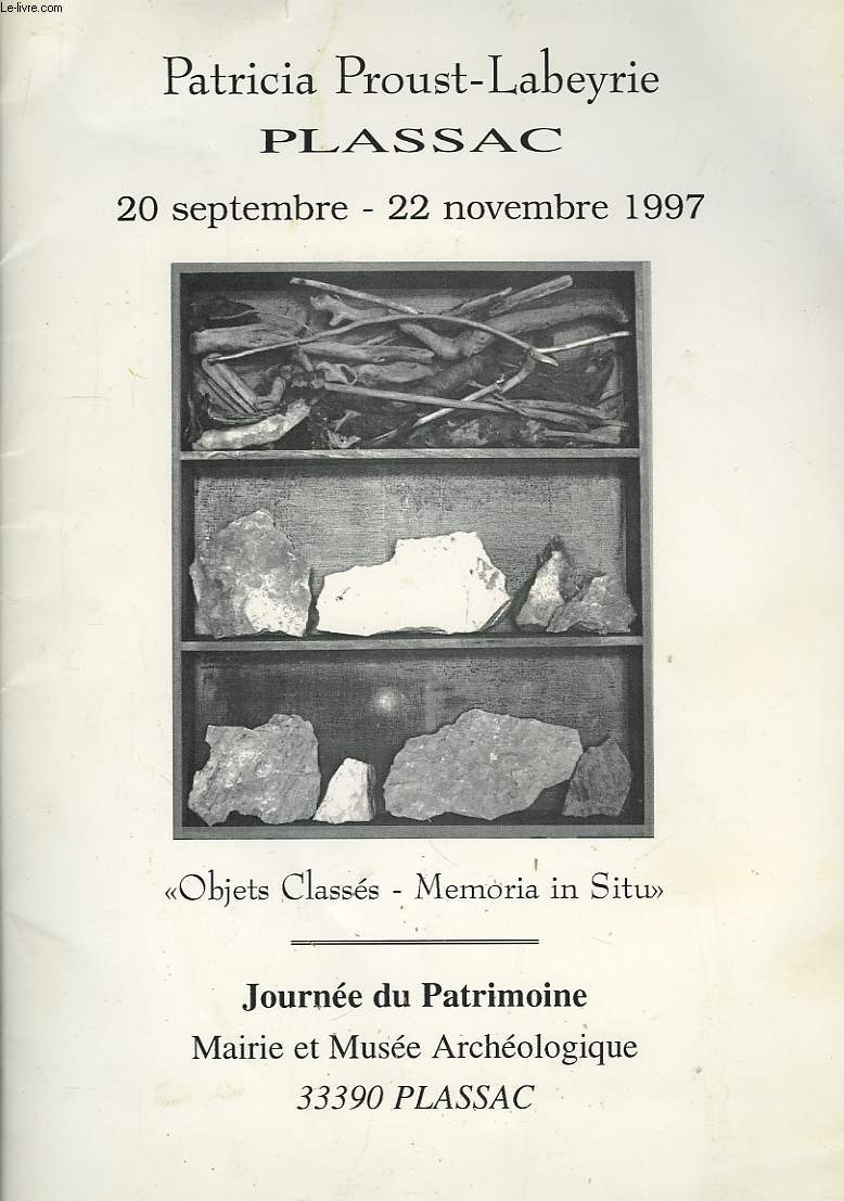 Journe du Patrimoine. Mairie et Muse Archologique. 