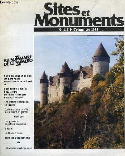 Sites et Monuments n113