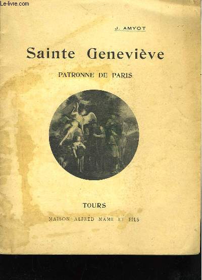 Sainte Genevive, patronne de Paris.
