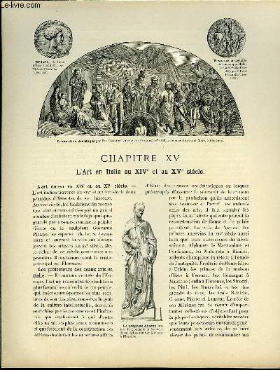 Album Historique. Chapitre XV : L'Art en Italie au XIV et au XVme sicle.