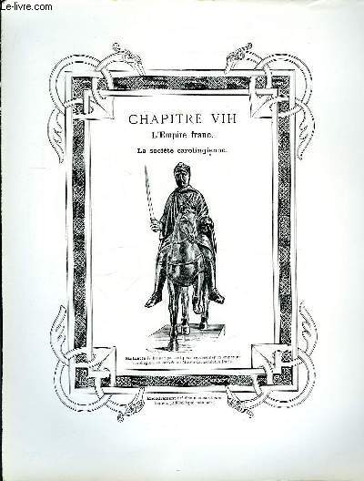 Album Historique. Chapitre VIII : L'Empire Franc - La socit carolingienne.