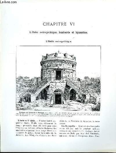 Album Historique. Chapitre VI : L'Italie ostrogothique, lombarde et byzantine.