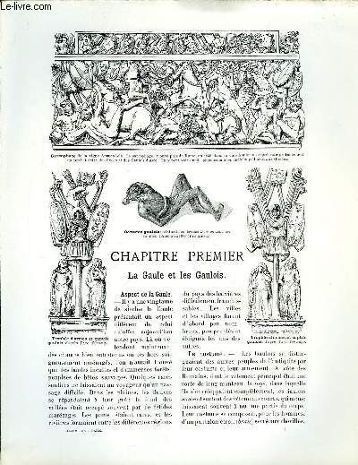 Album Historique. Chapitre Ier : La Gaule et les Gaulois.