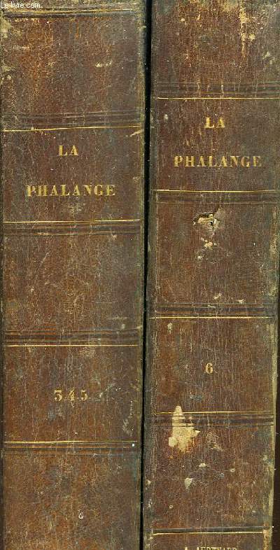 La Phalange. 3me srie. En 2 volumes.