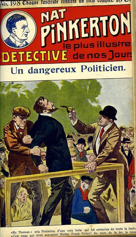 Nat Pinkerton N198 : Un dangereux Politicien