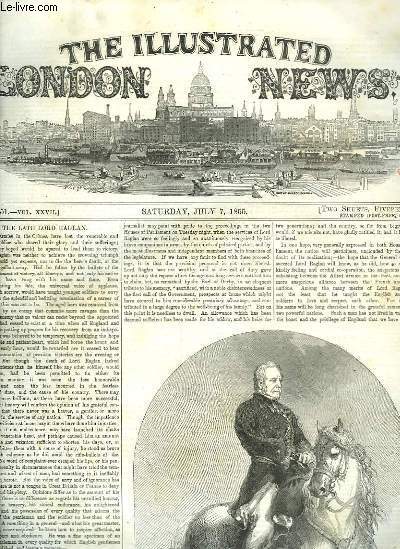 The Illustrated London News n751 : The Late Lord Raglan.