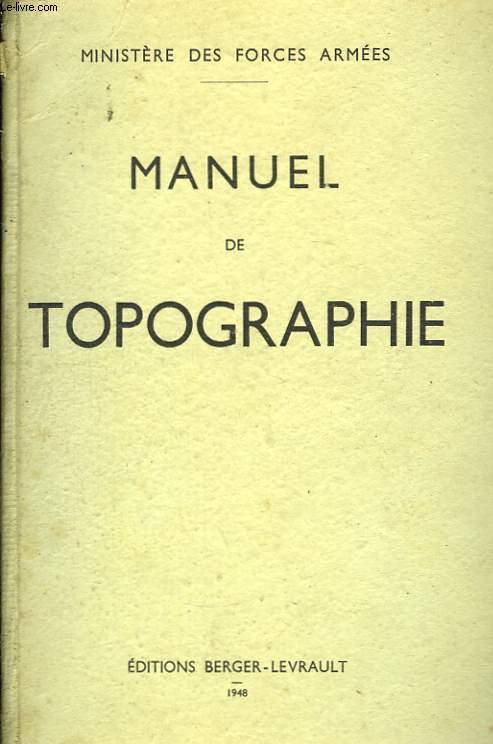 Manuel de Topographie