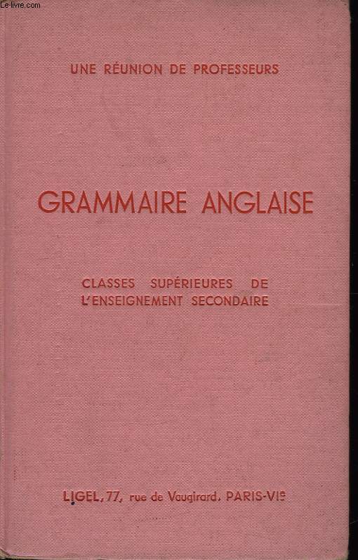 Grammaire Anglaise.