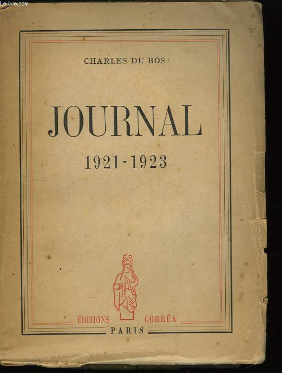 Journal 1921 - 1923
