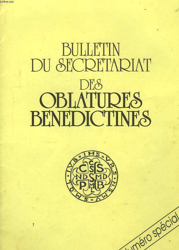Bulletin du Secrtariat des Oblatures Bendictines N30