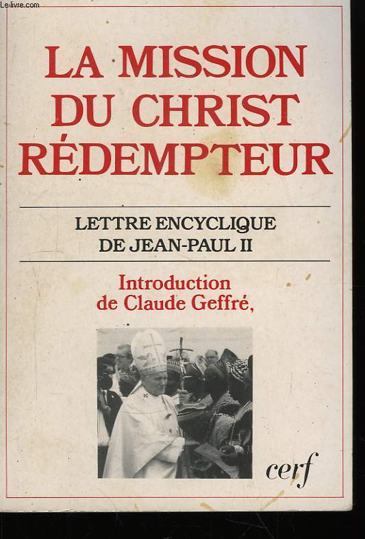 La Mission du Christ Rdempteur.