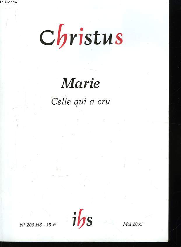 Christus N206 : Marie, celle qui a cru