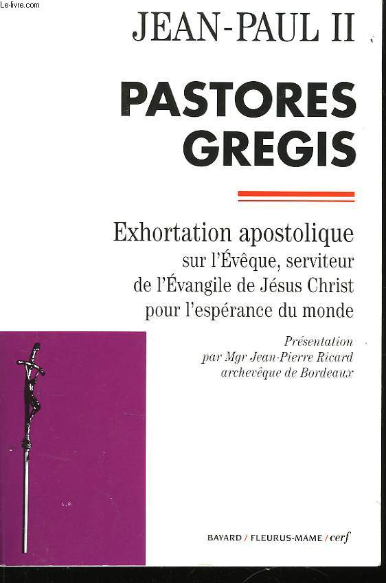 Pastores Gregis.