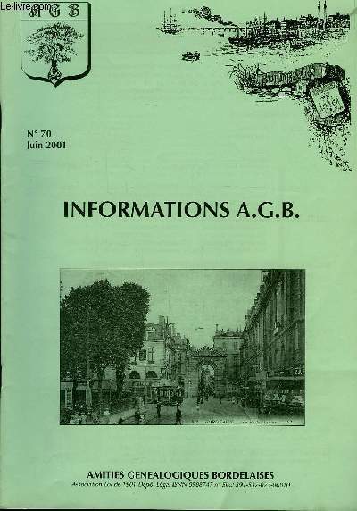 Informations A.G.B n70