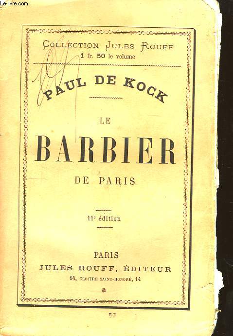 Le Barbier de Paris.