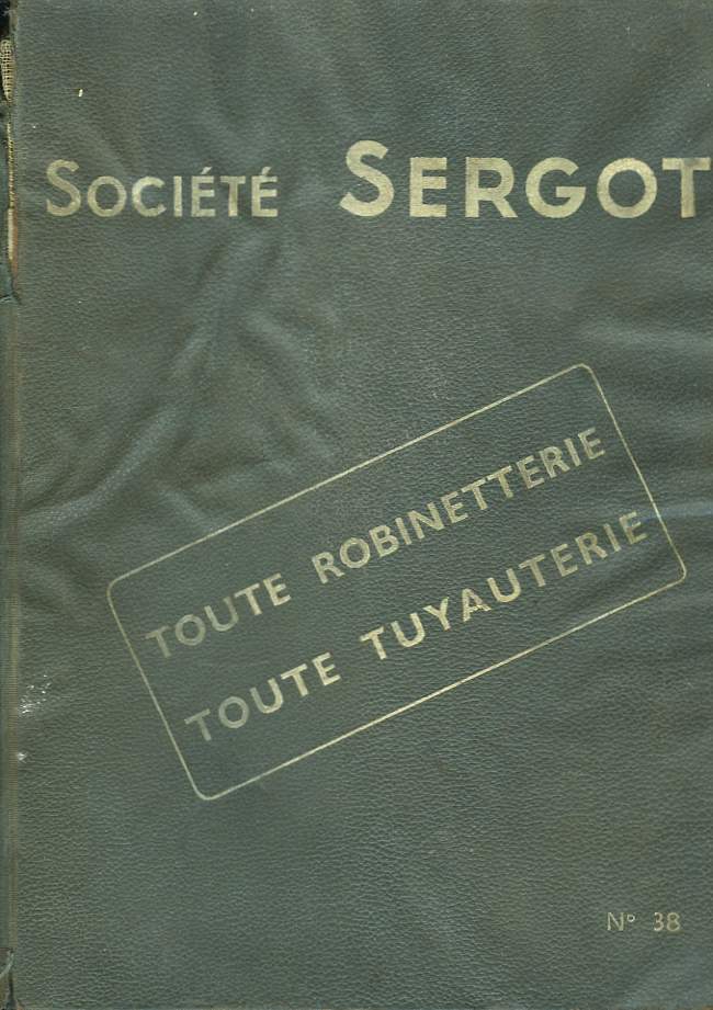 Catalogue de Robinetterie et Tuyauterie N38