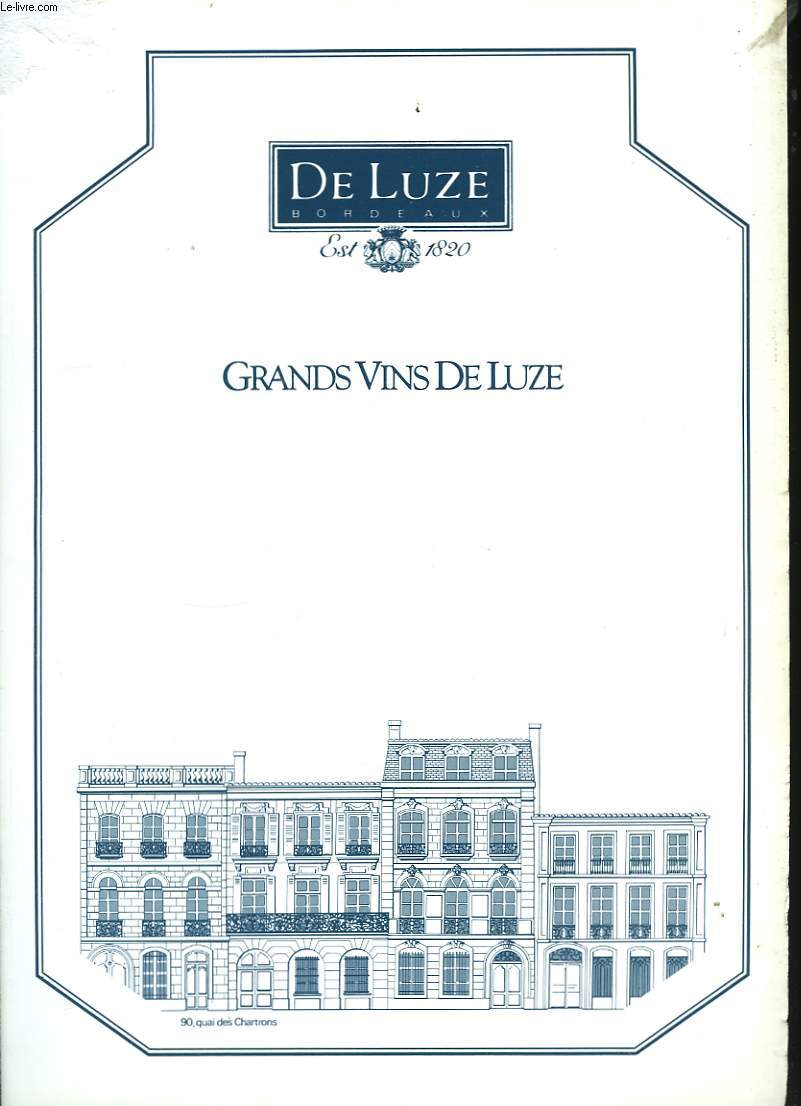 Grands vins de Luze.