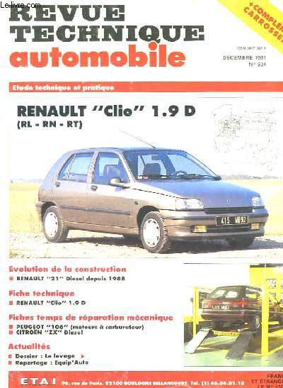 Revue Technique Automobile. N534