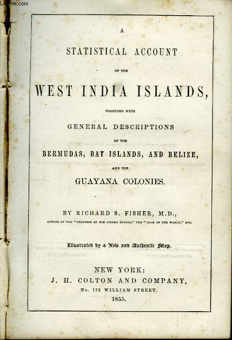 Description of the West Indies. A statistical account of the West India Islands.
