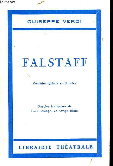 Falstaff.